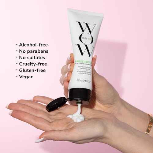 COLOR WOW One Minute Transformation ? Instant frizz fix| Nourishing styling cream smooths, tames + defrizzes on the spot| Avocado oil + Omega 3¡¯s hydrate, repair for silkier, smoother texture