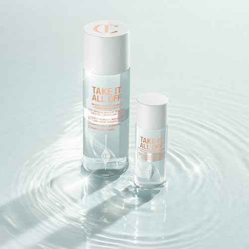Charlotte Tilbury Take It All Off Makeup Remover - Bi-Phase Cleansing Oil Makeup Remover Enriched with Soothing Camomile to Condition Lashes & Lips - Removes Waterproof Formulas