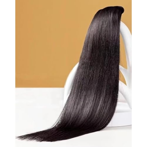 TRIIPPY Straight Bundles Human Hair,100% Raw Cambodian Hair Sew In Weave Single Bundle,Triple The Lifespan Over Regular Virgin Hair Bundle,No.1 Raw Hair Brand On Amazon(18 Inch,Natural Color)