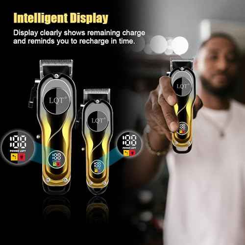 Hair Clipper Set Professional Hair Trimmer Electric Foil Shaver Razor for Men Haircutting Machine for Barber Clippers and Trimmers Grooming Kit Nose Body Hair Trimmer