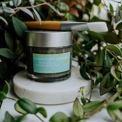Alaska Glacial Purifying Mineral Mud Mask with Glacial Clay & Botanicals | Gently Detoxifies, Hydrates & Smooths | Anti-Aging Facial for Sensitive Skin ? Unscented, 3.5oz