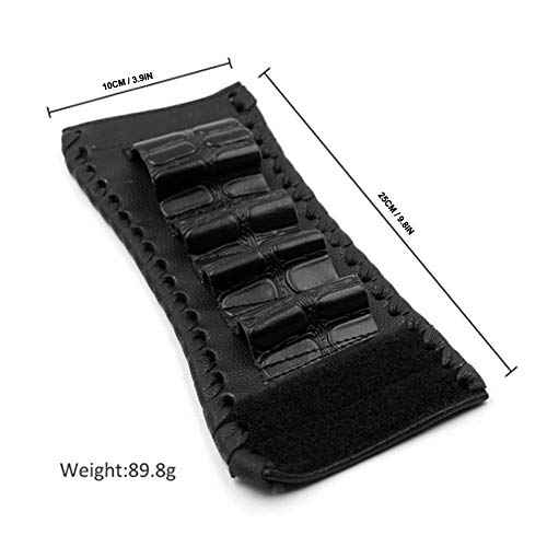 Hairdressing Tool Kit, PU Leather Scissors Holster, PU Leather Scissors Bag Wristband, Scissor Pouch Holster for Hairdressers (1#)