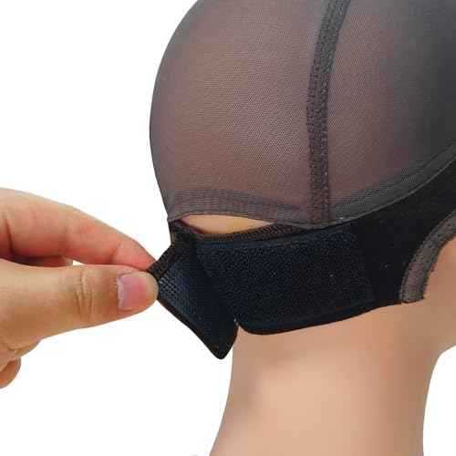 Labhairs Lace-MAX Wig Grip Cap for Women - Non Slip, Adjustable Wig Caps Holds Glueless Wigs Securely in Place, Reusable HD Lace Cap with Headband for Lace Front Wigs, One Size Fits All (Brown)