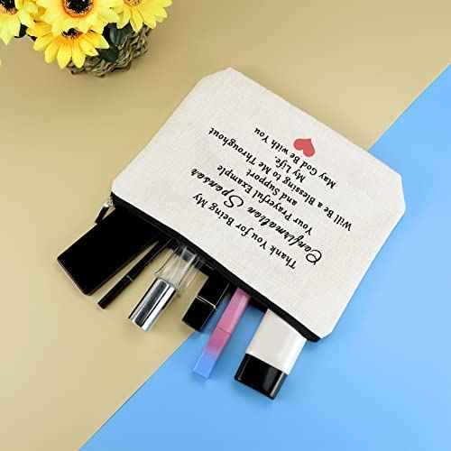 Sponsor Gift Makeup Bag Confirmation Sponsor Gifts for Women Sponsor Thank You Gift Appreciation Gifts Cosmetic Bag AA Sponsor Gift NA Addiction Recovery Gift Birthday Thanksgiving Gift for Sponsor