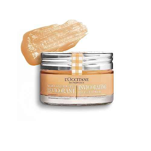L'OCCITANE Invigorating Face & Eye Mask 2.60 fl oz