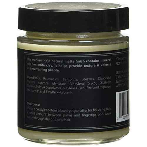Crown Shaving Hippie Killer Matte Styling Clay , 120 milliliters/4 ounces