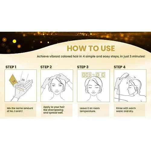 Ez Speedy Self Hair Color 5 Bundle Pack, Henna Hair Dye for Gray Hair, Just 3 Minutes (Natural Brown)