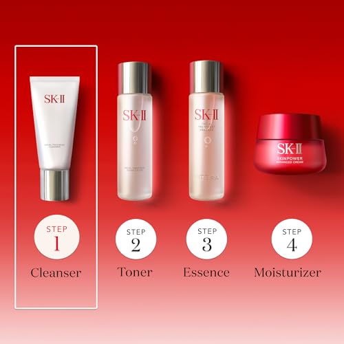 SK-II Foaming Facial Cleanser - Gentle Face Cleanser for Dull, Dry Skin - Visibly Improves Radiance and Removes Impurities to Reveal a Smoother, Healthier Complexion (3.6 oz)