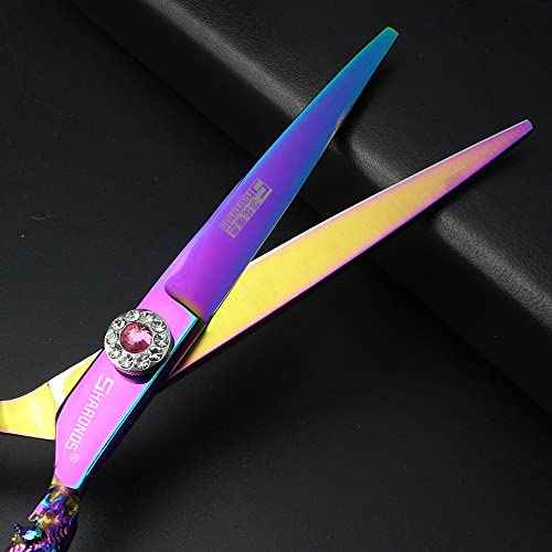 6" Professional Hairdressing Scissors Set, Hair Clipper/Household Stainless Steel Hair Clipper (6" Color Set)