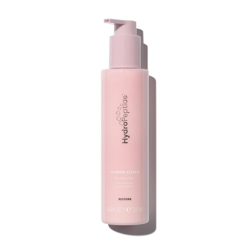 HydroPeptide Cashmere Cleanse, Facial Rose Milk, Clean & Balance Skin's Natural Oils, 6.76 Ounce