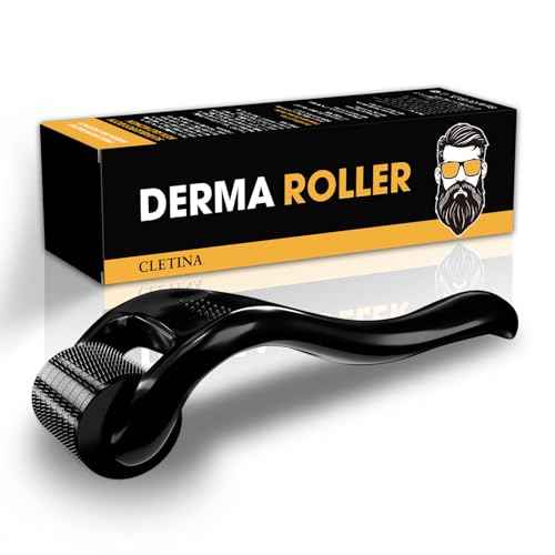 540 Titanium Derma Roller - Microneedle Micro Needle Roller for Men and Women Home Use - Microneedling Roller Microneedle Skin Care Tool A8
