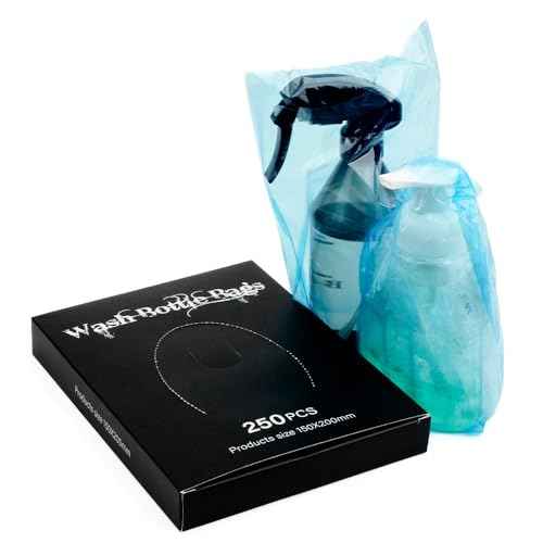 DGT tattoo Squeeze bottle Bags 250pcs Disposable For Tattoo Machine, Tattoo Kits, Tattoo Accessories 5.9 x 7.9 inches