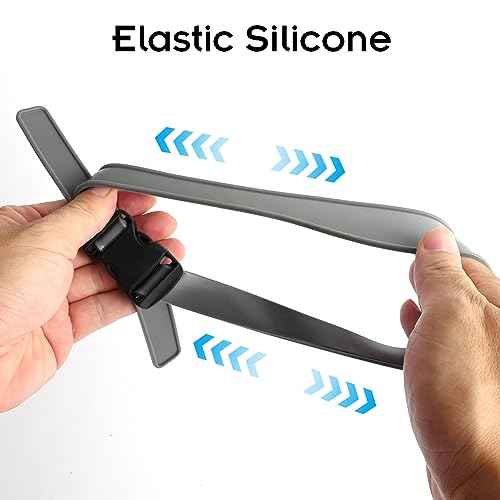 Adjustable Hair Trimming Guide Soft Silicone Trimming Tool, Styling Band DIY Self Haircutting Band for Home Haircuts (Normal)