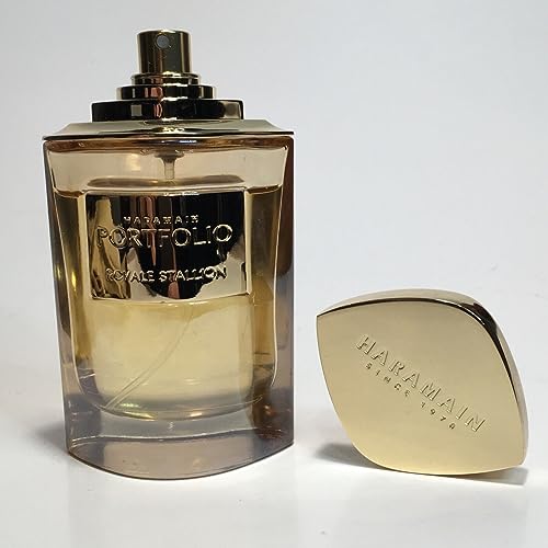 Al Haramain Portfolio Royale Stallion for Unisex - Arabian Perfume for Women & Men - Long Lasting Fragrance with Bergamot, Lavender, Jasmine, Vanilla - Arabic Cologne - Eau de Parfum - 2.5oz EDP Spray