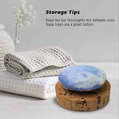 3-in-1 Shampoo Bars for Hair, Body, Face & Beard | Acidified Bar Soap Moisturizing & Cleansing Bar for Men, Women, Kids | pH Balanced, Sulfate-Free, 1 Pack
