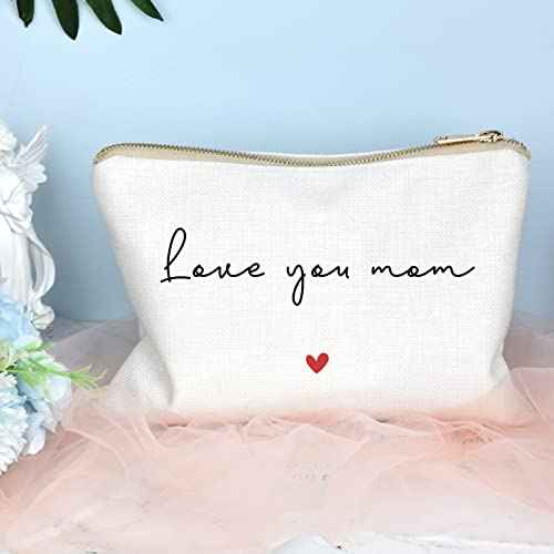 Gift for Mom, Send Love to Mom, Mom Birthday Gift, Mother's Day Gift, Present for Mothers, Cosmetic Bag to Mom, Makeup Bag Gift, Gift from Daughter Son