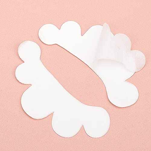 100 Pair Set Eye Gel Pads For Eyelash Extensions Lint Free Patches Beauty Tools (Black)