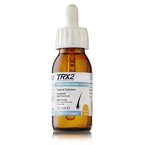 TRX2¢ç Hair Revitalizing Lotion - Natural Hair Treatment - Grow Thicker & Fuller & Stronger Hair - Non-greasy & Easy Application - Women and Men - With Biotin for Hair Growth