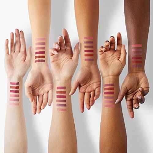 BestLand 12Pcs Matte Liquid Lipstick + Lip Liner Pens Set, Velvety Nude Lip Stain Waterproof Long Wear Makeup Gift Set