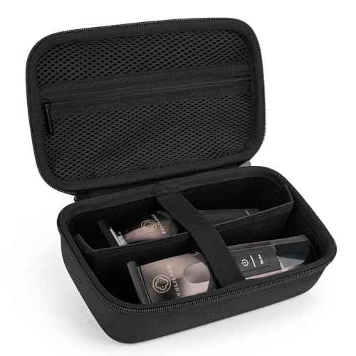 SMYV Barber Bags for Clippers and Supplies, Mens Hair Trimmers Box, Portable Clipper Storage Case for Barber Accessories (Case Only)