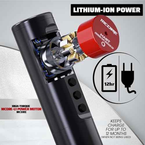 Dragonhawk Tattoo Gun Kit Cordless L1 Tattoo Pen Machine Pro Complete Tattoo Kit Black Inks Brushless Motor 3400mAh Battery Supply for Beginner