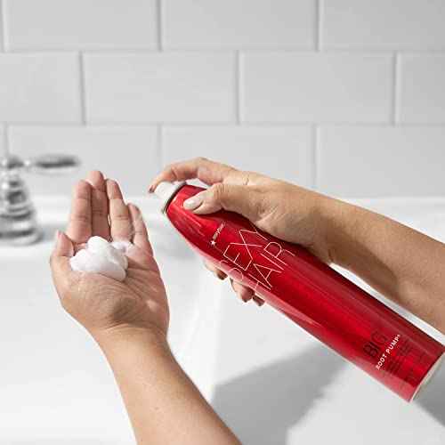 SexyHair Big Root Pump Volumizing Spray Mousse | Volume with Medium Hold | Up to 72 Hour Humidity Resistance
