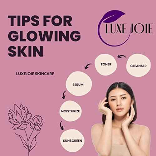 LuxeJoie Glycolic Moisture Cr?me ? Exfoliating Face Cream with Glycolic Acid for Smooth, Radiant Skin ? Hydrating, Lightweight Daily Moisturizer ? 1.7 oz (48g)