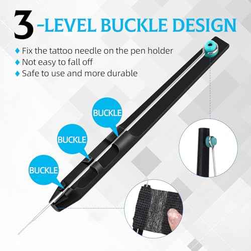 Hand Poke Tattoo Kit Beginner Hand Home Tattoo Supply Kits Ink Needles Practice Skin Complete Set Stick DIY Tattoo Poke Pen Set Tattoo Supply