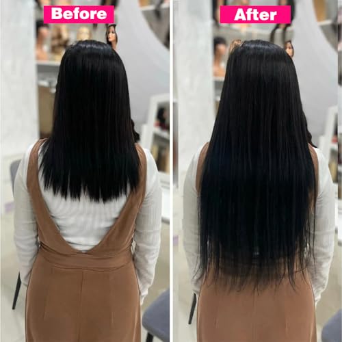 Balayage Clip in Hair Extensions Real Human Hair Straight Highlight Human Hair Clip ins for Women, Natural Soft Remy Human Hair, 8Pcs 120g, 20inch #2/6/2 Balayage Dark Brown to Chestnut Brown