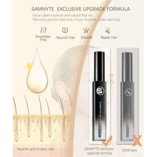 Hair Finishing Stick, 2 Pack - 0.7 Fl.Oz Hair Mascara for Taming Flyaways, Not-Greasy Hair Gel Stick