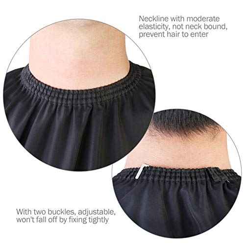 Custom Barber Cape Personalized Hair Cutting Capes with Adjustable Neckline Hairdresser Cape for Home Salon Barbershop
