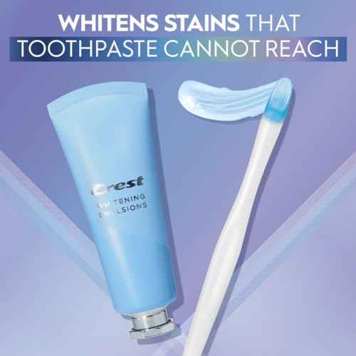 Crest Whitening Emulsions Leave-on Teeth Whitening Gel Pen Kit, 0.88 Oz (25 G)