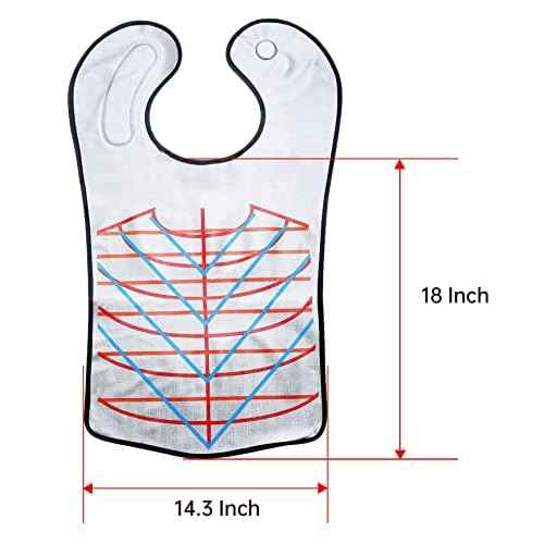 PERFEHAIR Hair Cutting Collar Tool, Salon Hairdressing Hair Dye Cape with Angular & Straight Cutting Guidelines, Waterproof