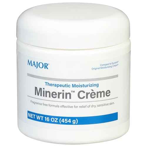 MAJOR Therapeutic Moisturizing Minerin Cr?me - Body Cream Moisturizer for Dry Skin - Fragrance-Free - 16 Oz. (1 Pack)