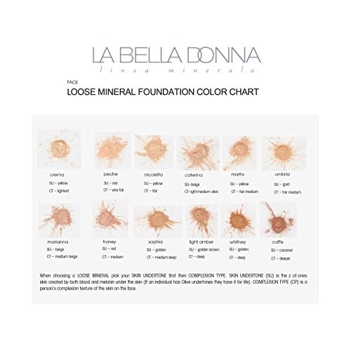 La Bella Donna Loose Mineral Foundation SPF 50 | 10g - Umbria