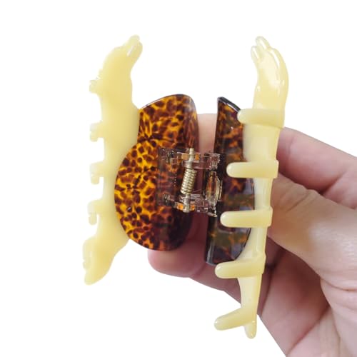 Snail Hair Clip,Acetate Hair Claw,Small Hair Clips for Women