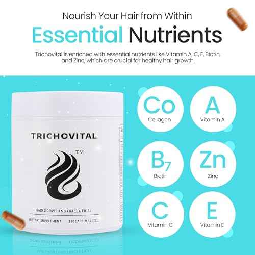 Advanced Hair Growth Supplement for Adults 30+ ? Biotin, Collagen, Zinc & Essential Vitamins for Stronger, Fuller Hair