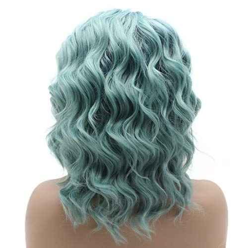 GABOR Ambitious Essential Collection Wig Cap, Mid-Length With Soft Bangs and Beachy Wave by Hairuwear, Dark Brown