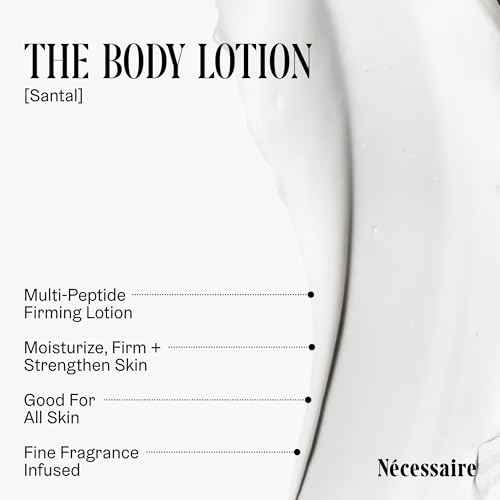 N?cessaire Body Essentials - Skin Care Gift Set For Women + Men - Travel-Size Body Wash, Body Lotion + Deodorant | Dermatologist-Tested. Hypoallergenic | Vegan | Aluminum-Free Deodorant (Santal)