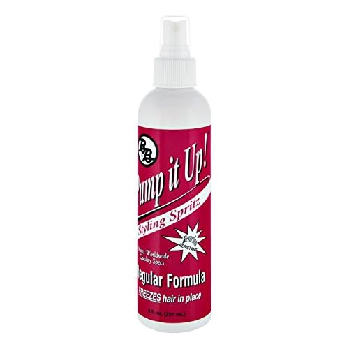 Bronner Brothers Pump It Up Spritz Regular Hold, 8 oz (Pack of 12)