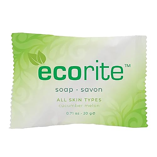 Ecorite Body Bar 1oz/30gm (clear frosted sachet) Hotel Amenities, 288/case