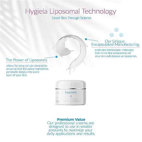 Hygieia + Encapsulated 2% Retinol Cream, 4oz ? Liposomal Anti-Wrinkle Cream for Face, Neck & Body ? Fast & Deep Cellular Absorption ? Day or Night Cream for Firming, Lifting & Repairing Aging Skin