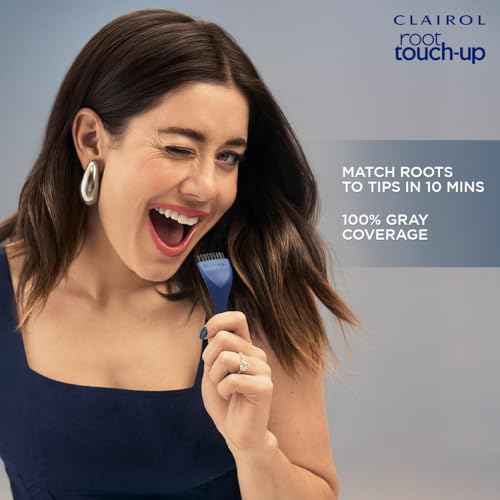Clairol Root Touch-Up by Nice'n Easy Permanent Hair Dye, 4R Dark Auburn/Reddish Brown Hair Color, Pack of 2