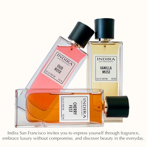 INDIRA Oud Rose (Intense) - Eau De Parfum - Floral Woody - Women - 100 ML / 3.4 FL OZ - Spray
