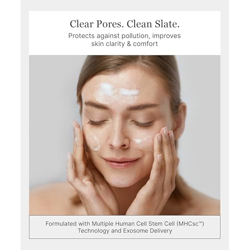 Pore Clearing Cleanser - Pore Cleanser & Minimizer with Salicylic Acid & Panthenol - Acne Cleanser Face Wash with MHCsc Technology - Moisturizes, Decreases Oil & Removes Impurities - 4 oz