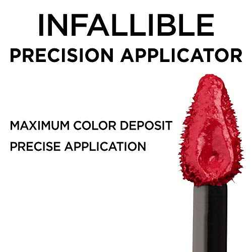 L¡¯Oreal Paris Makeup Infallible 8 Hour Hydrating Lip Gloss, Sangria, 0.21 Fl Oz