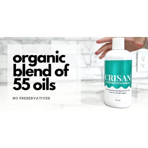 CRISAN 16oz Extreme Hair Growth and Strengthening Oil for Men and Women (16 fl oz)