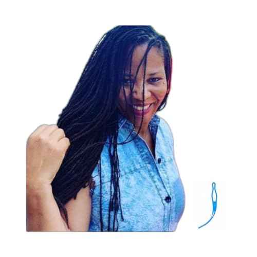 EasyLoc Hair Tool Interlocking Tool for Locs | Sisterlocks Microlocs Dreadlocks | Designer Original for Micro To Medium Size Locs | No Pulling, Snags or Pain will not weaken cut or damage your locs