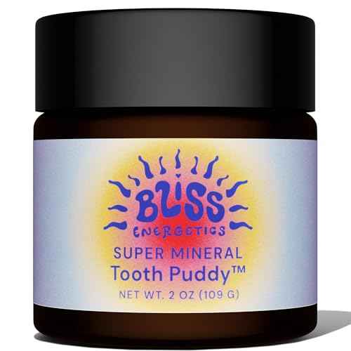 Bliss Energetics Remineralizing Tooth Puddy | Fluoride-Free with Hydroxyapatite | Remineralization | All Natural Ingredients & Preservative Free | Mineral-Rich Spot Treatment 2oz