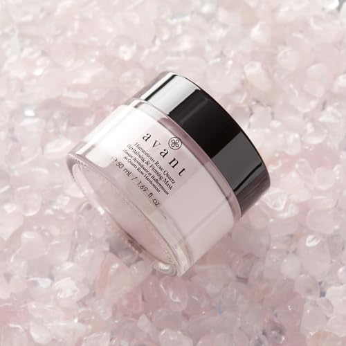 AVANT Beauty Sleeping Mask, Improves Radiance, Firms and Revitalises, Harmonious Quartz Revitalising Firming Mask, 1.7 oz